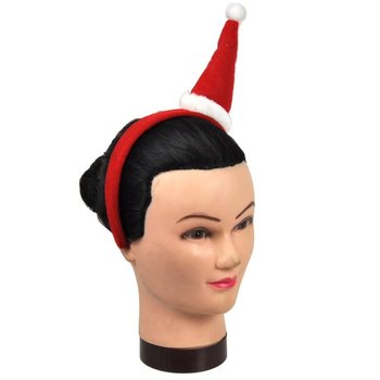 CERCHIETTO CON CAPPELLO DI NATALE PER BAMBINI (12 pz.)