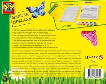 SES Creative Cola e Dipingi - Farfalle (1 pz.)