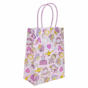 Sacchetti Regalo in Carta Principesse - 16x9x22 cm (12 pezzi)