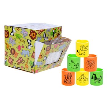 Molle a Spirale Animali della Giungla (Espositore 60 pz.)