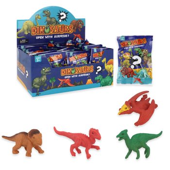 Bustina Sorpresa / Blindbag - Tema: Dinosauri in espositore (60 pz.)
