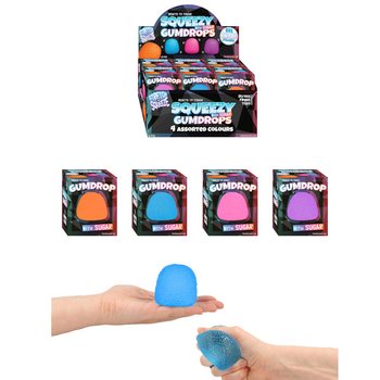 SQUEEZE GUM DROP - CON IMBOTTITURA SUGAR - IN DISPLAY (12 pz.)