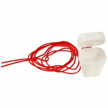 SCATOLINA PORTADENTINI BIANCA CON CORDONCINO (12 pz.)