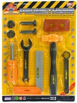 Set di attrezzi giocattolo (6 pezzi)