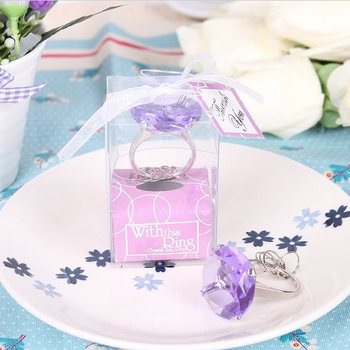 Fede Nuziale Bomboniera Matrimonio in Confezione Regalo (6 pz.)