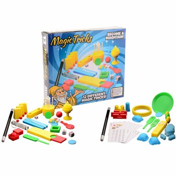 MAGIC TRICKS - GRANDE SCATOLA DI MAGIA CON 12 TRUCCHI