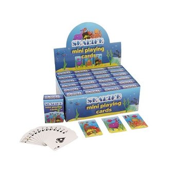 Mini Carte da Gioco – Modello Sea Life in Display (24 pz.)