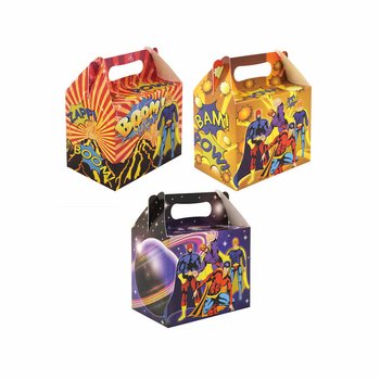 SCATOLA MENÙ – SUPEREROI – 14 x 9,5 x 18 cm (24 pz.)