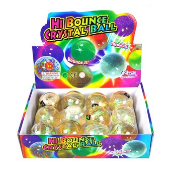 Palline Rimbalzine Luminose (12 pz.)