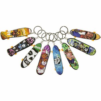 Portachiavi Skateboard per Dita (48 pz.)