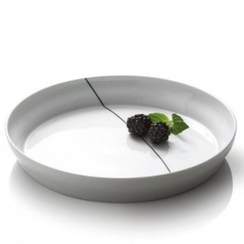MENU - TEGLIA PER QUICHE BLACK CONTOUR 26 CM (1 pz.)