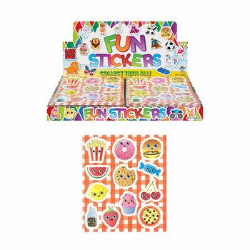 Adesivi Divertenti - Modello: Food Faces (120 pz.)