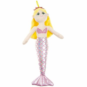 Grande Bambola Sirena di Peluche 39 cm - Colori Mix (12 pz.)
