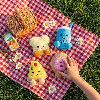 PELUCHE CIBO - 13 CM - MODELLI ASSORTITI (12 pz.)