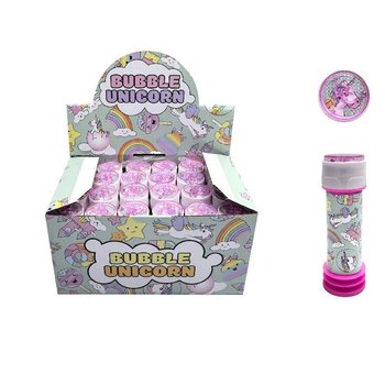 Bolle di Sapone Unicorno 25ml in Espositore (24 pz.)