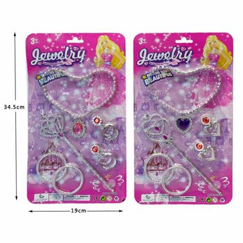 Set di Bellezza Bambina su Card (12 pz.)