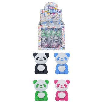 GOMME MODELLO: PANDA IN ESPOSITORE (128 pz.)