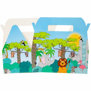 SCATOLA MEN&Ugrave; JUNGLE - 22,5 x 12 x 9,5 cm (24 pz.)