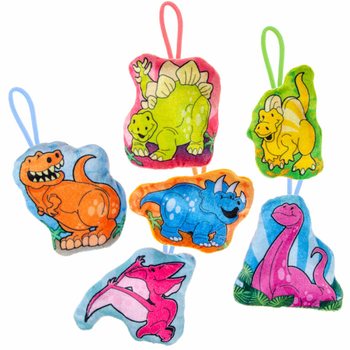 MIX PELUCHE DINOSAURI - 13.5 Cm. (24 pz.)