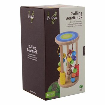 Jou&eacute;co - Pista di Biglie Rotolanti in Legno - Dai 12 mesi (1 pz.)