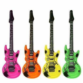 CHITARRA GONFIABILE - COLORI MISTI (12 pz.)