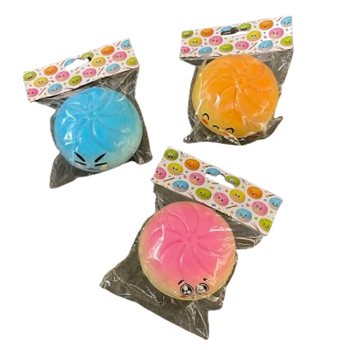 RAGE - Squishy Dumplings GRANDE (9 x 9 x 4 cm) - Gioco Fidget Virale 2026 - CON CAVALLOTTO (24 pz)