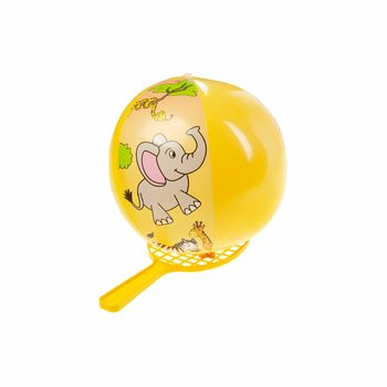 RACCHETTA PADDLE CON PALLINA - ANIMALI DELLA GIUNGLA (12 pz.)