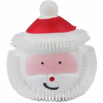 PALLINE PUFFER BABBO NATALE LUMINOSE IN DISPLAY (12 pz.)