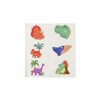 Display di Tatuaggi Temporanei Dinosauri (96 Pezzi)