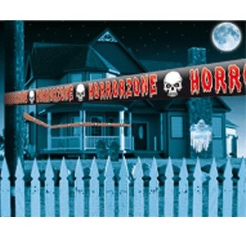 NASTRO SEGNALETICO HORRORZONE - 15 METRI (9 pz.)