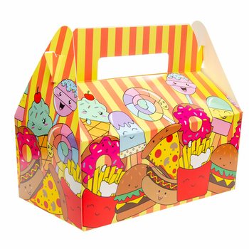 Scatole per Menu Fastfood - 22,5 x 12 x 9,5 cm (24 pezzi)