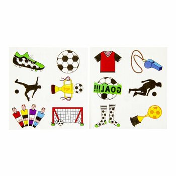 TATUAGGI FUN - CALCIO (96 pz.)