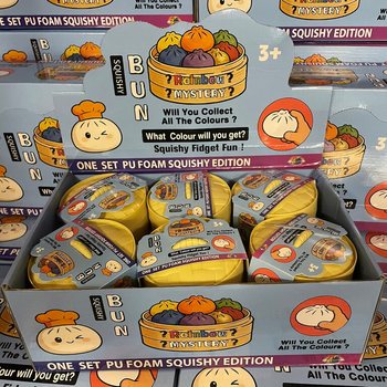 RAGE - Squishy Bun Dumplings GRANDI - ONE SET PU FOAM SQUISHY EDITION (12 pz.)