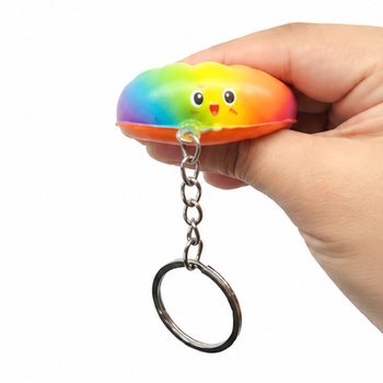 RAGE - PORTACHIAVI SQUISHY DUMPLING - COLORI MISTI - IN DISPLAY (24 pz.)