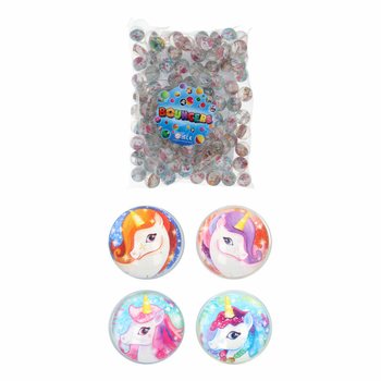 Palline Rimbalzine Mix Unicorno Ø3,3 cm (100 pz.)