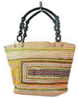 Art.nr: 97737 - B-FAIR Borsa Beads Nero/Arcobaleno (1 pz)
