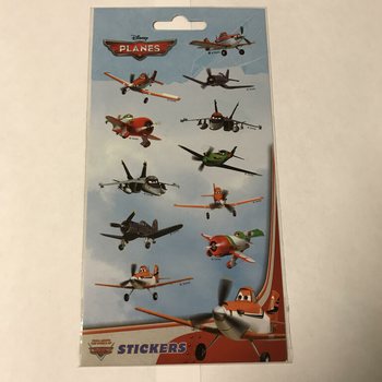 Foglio di adesivi: DISNEY PLANES, Dim. 20 x 10 cm (10 pz)