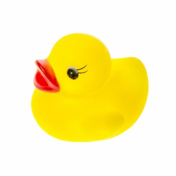 PAPERELLE DI GOMMA GIALLE PICCOLE (12 pz.)