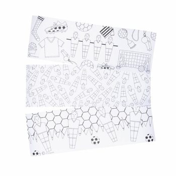 Bicchieri da Colorare "Calciatori" (set da 2)