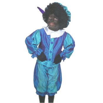 Costume Zwarte Piet per Bambini – Taglia 110 (4-6 anni)