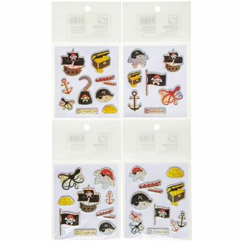 Adesivi Glitterati - Modello: Pirata (100 pz.)