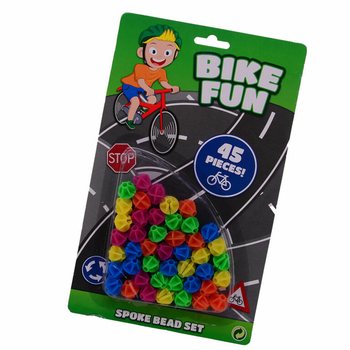 BIKE FUN - 45x Perline per Raggi Bicicletta su Cartoncino (1 pz.)