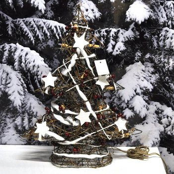 Grande Albero di Natale Decorativo Luminoso 50 cm (1 pz.)