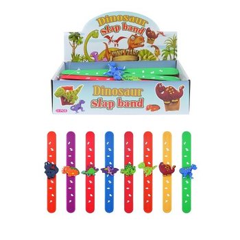 BRACCIALETTI SNAP DINOSAURO / CLIC (24 pz.)