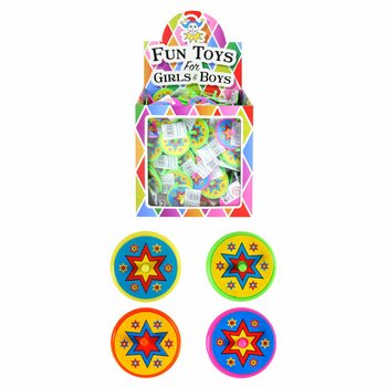 Piccole trottole per regali di fine festa in display (240 pz.)