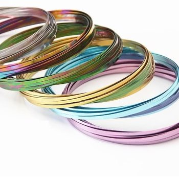 **RAGE 2018** Magic Rings / Flow Rings - Anello Magico 3D Cinetico - MULTI COLOR | SU SCHEDA (10 pz.)