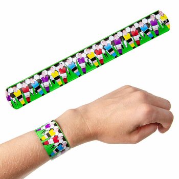 BRACCIALETTO SNAP CALCIATORI (36 pz.)