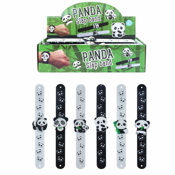 BRACCIALETTI A SCATTO PANDA / CLIC (24 pz.)