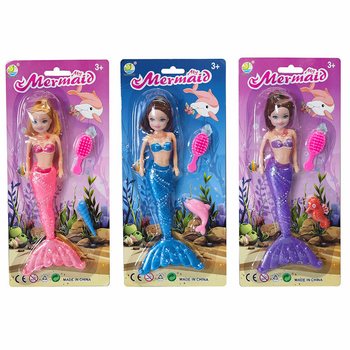 Bambola Sirena su Card (6 pz.)