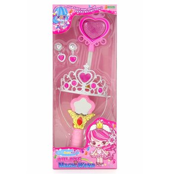 Bacchetta magica con gioielli in scatola con finestra (2 pz.)